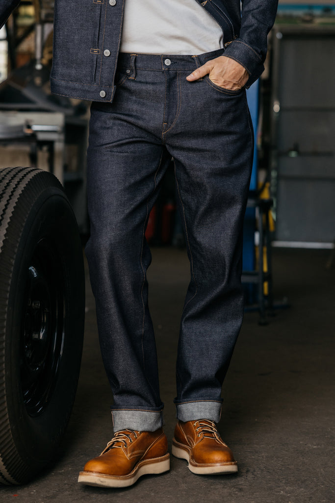 KATO Barrel Classic Straight - Indigo Raw 14oz Selvedge