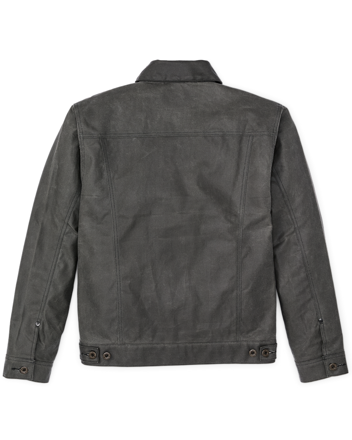 Filson Tin Cloth Short Lined Cruiser Jacket - Caster Grey
