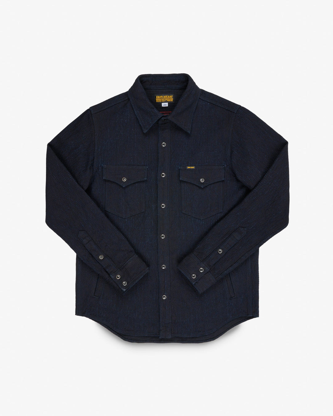Iron Heart - 13.5oz Dobby Cloth CPO Shirt - Indigo