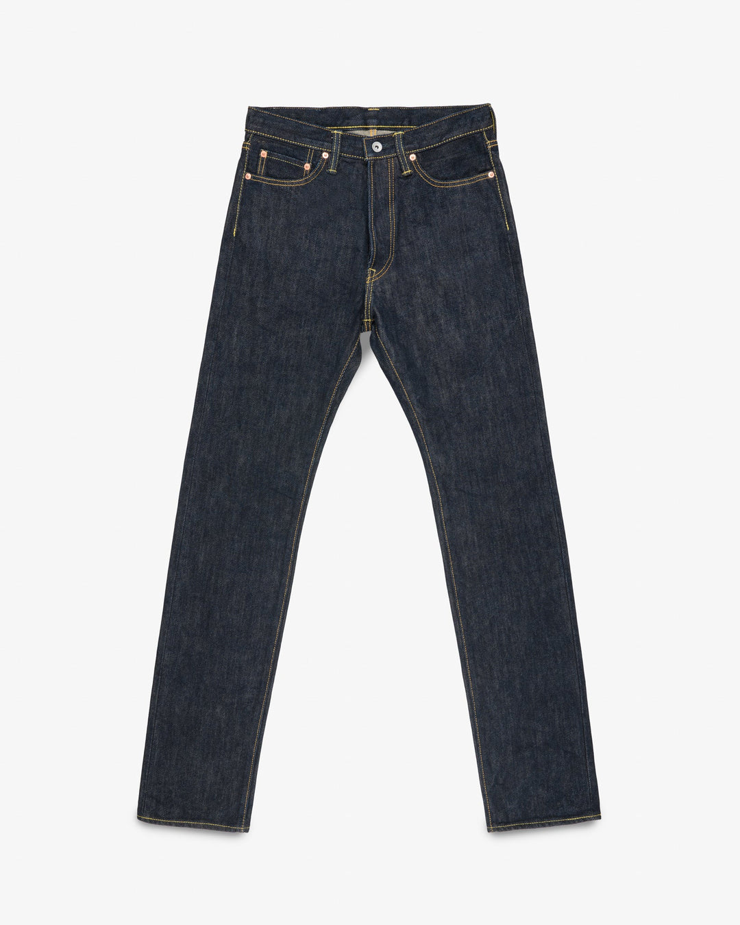 Iron Heart 888 21oz Selvedge Denim Relaxed Tapered Cut Jeans - Indigo