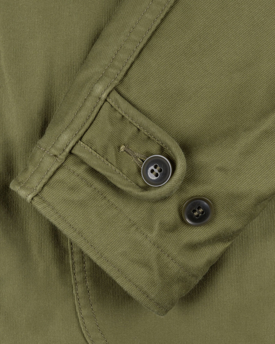 Iron Heart 12oz Whipcord Lightweight N1 Deck Jacket - Olive Drab Green