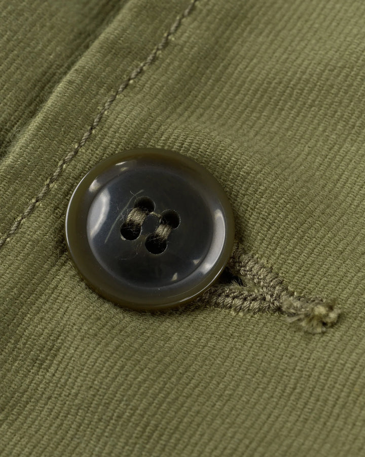 Iron Heart 12oz Whipcord Lightweight N1 Deck Jacket - Olive Drab Green