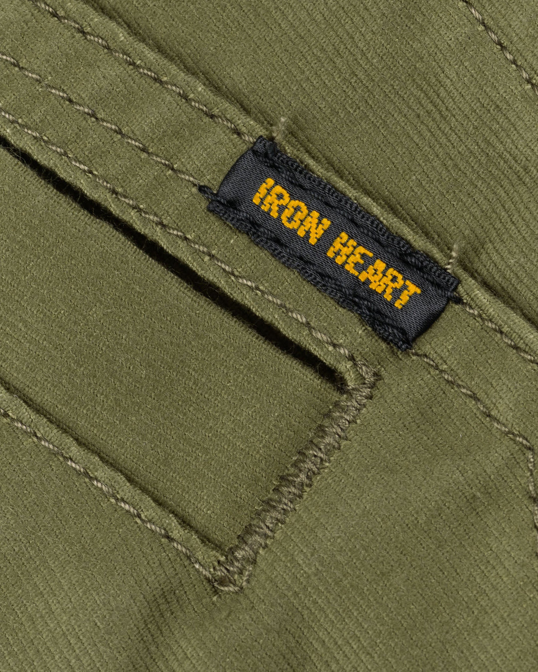 Iron Heart 12oz Whipcord Lightweight N1 Deck Jacket - Olive Drab Green