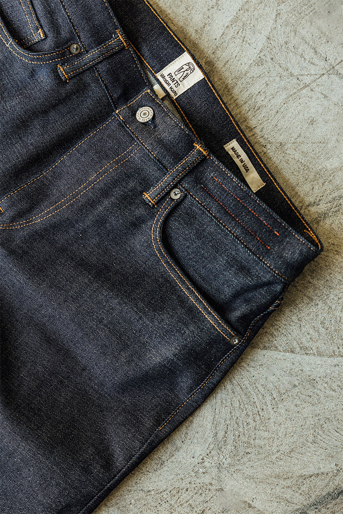 KATO Barrel Classic Straight - Indigo Raw 14oz Selvedge