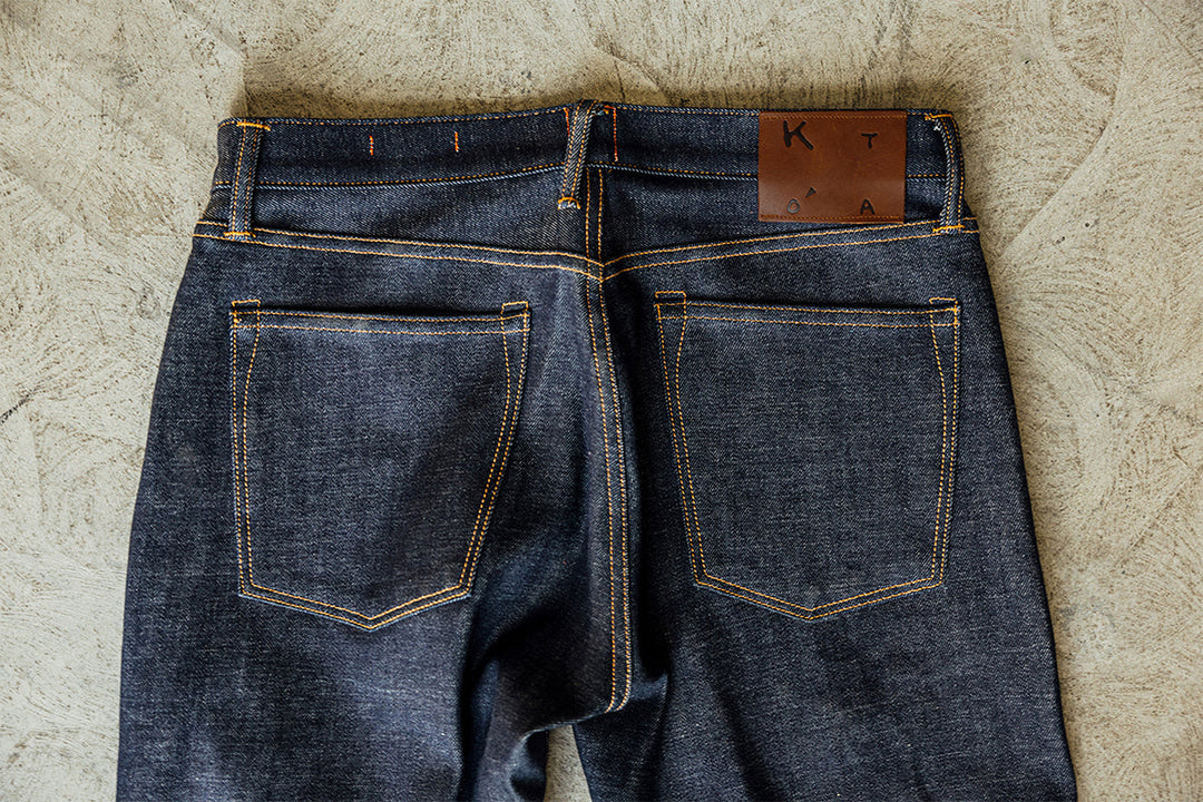 KATO Barrel Classic Straight - Indigo Raw 14oz Selvedge