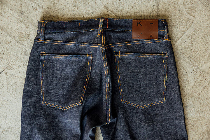 KATO Barrel Classic Straight - Indigo Raw 14oz Selvedge