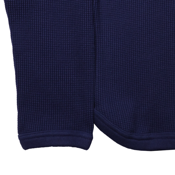 Full Count Heavyweight Waffle L/S T-shirt - Eggplant [5964-25]
