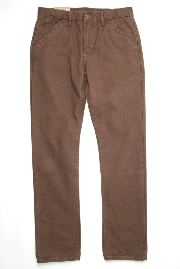Freenote Cloth Workers Chino Slim Fit 14oz Slub - Bark