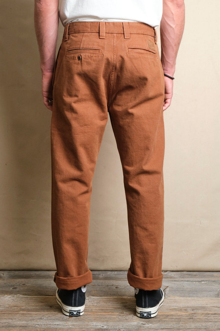 Freenote Cloth Deck Pant 14 Ounce Slub - Rust