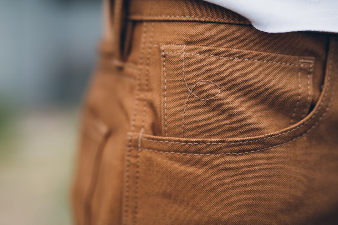 RGT x Berkeley Supply 12oz Canvas Double Knee Strider - Camel