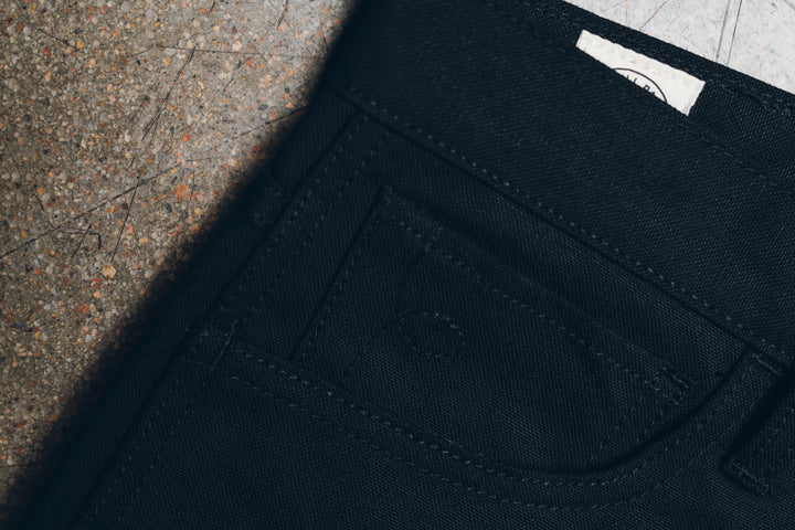 RGT x Berkeley Supply 12oz Canvas Double Knee Strider - Black