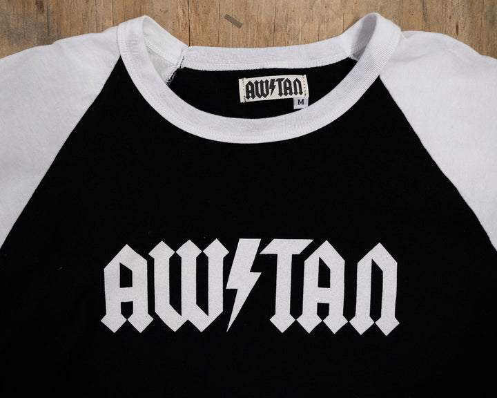 Awitan Made Me Do It Raglan - Black/White