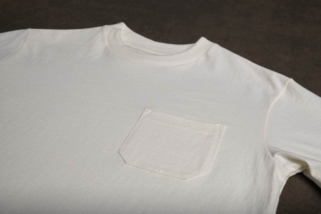 BS Basics Heavyweight Pocket Tee - Natural
