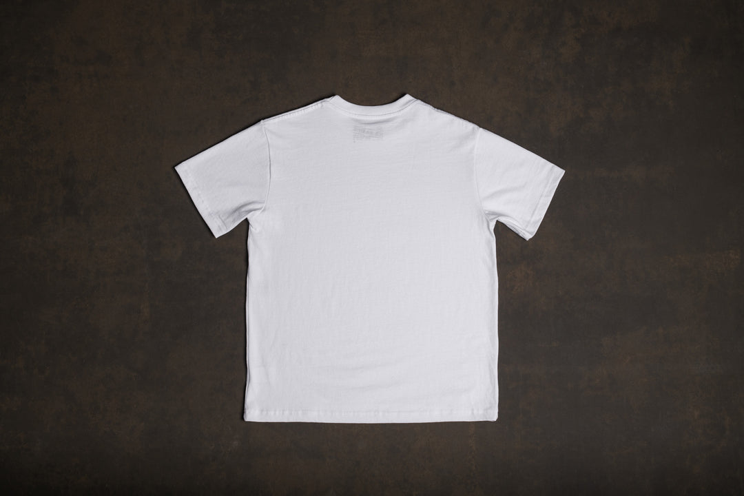 BS Basics Heavyweight Pocket Tee - Classic White