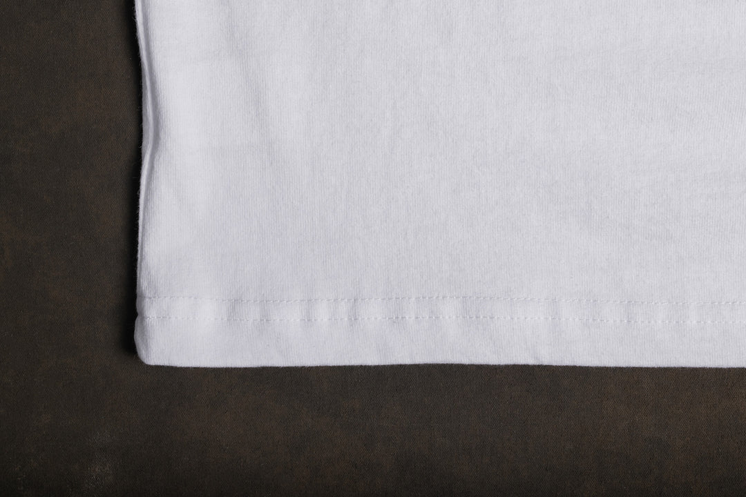 BS Basics Heavyweight Pocket Tee - Classic White