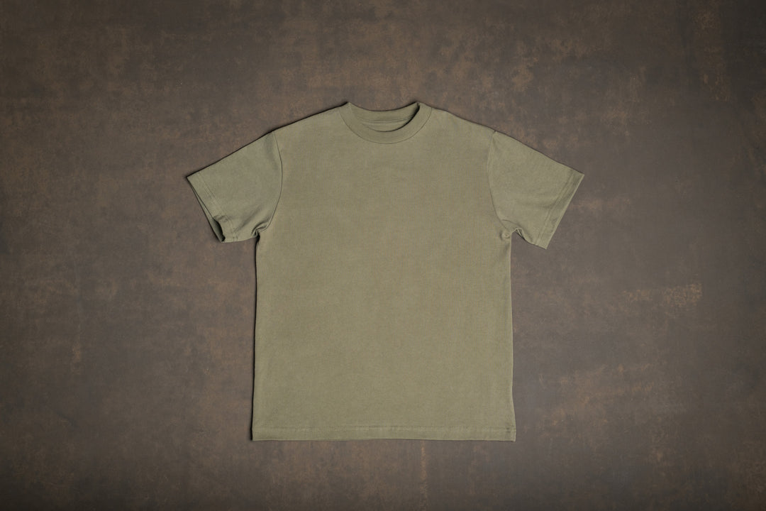 BS Basics Heavyweight Tee - Fatigue