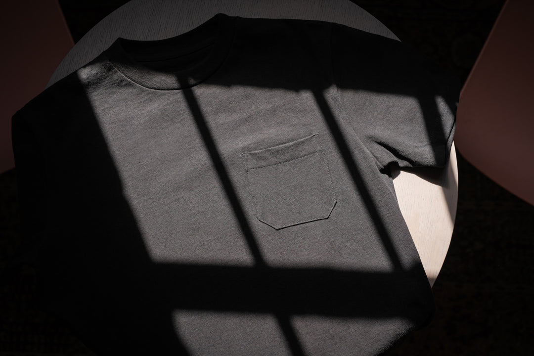 BS Basics Heavyweight Pocket Tee - Black