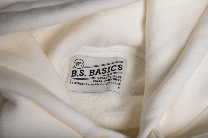 BS Basics Heavyweight Hoodie - Natural
