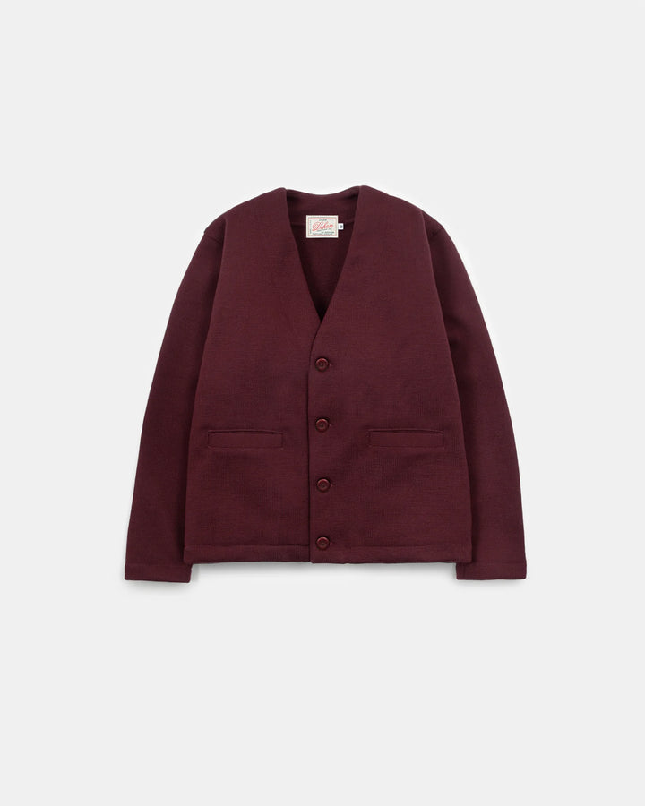 Dehen 1920 Slouchy Cardigan - Burgundy