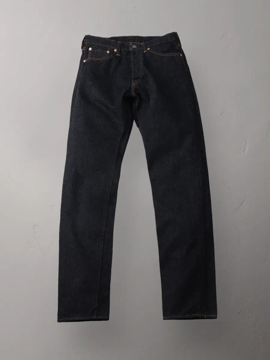 The Flat Head 14.5oz Tapered Straight Indigo Denim [3009]