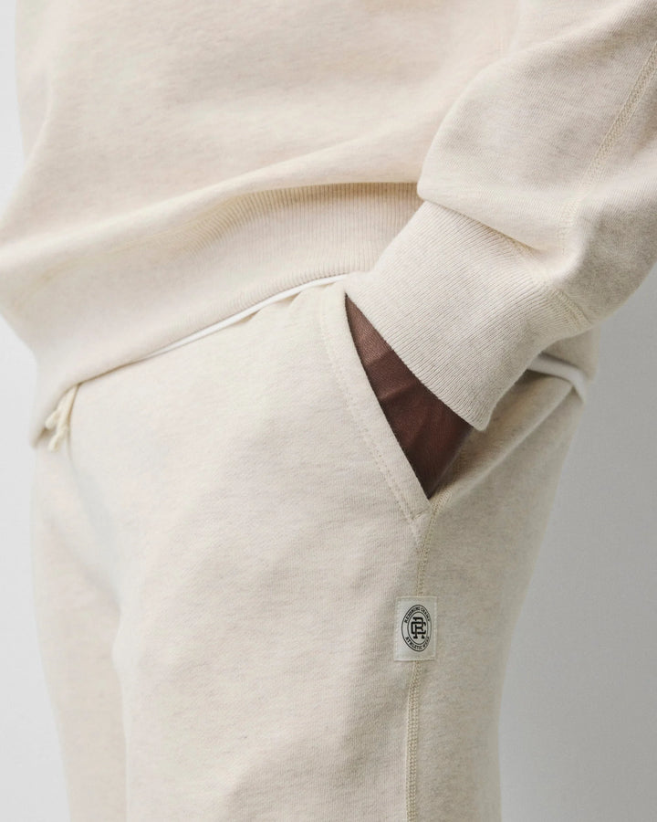Reigning Champ Midweight Terry Standard Sweatpant - Heather Natural