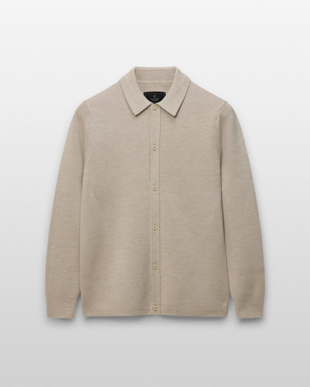 Reigning Champ Merino Pier Shirt - Oat