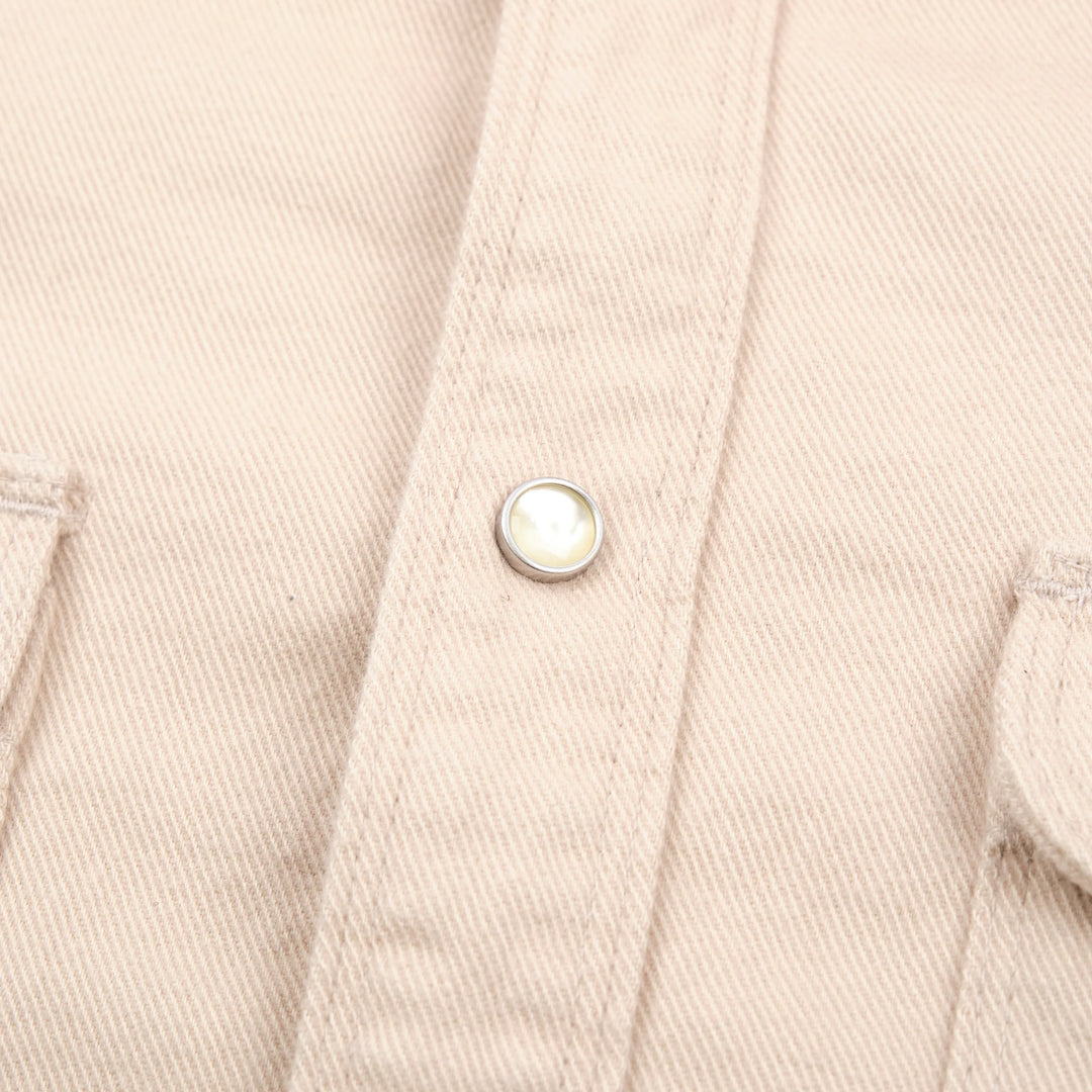 Freenote Cloth Long Sleeve Bodie - Cream Twill