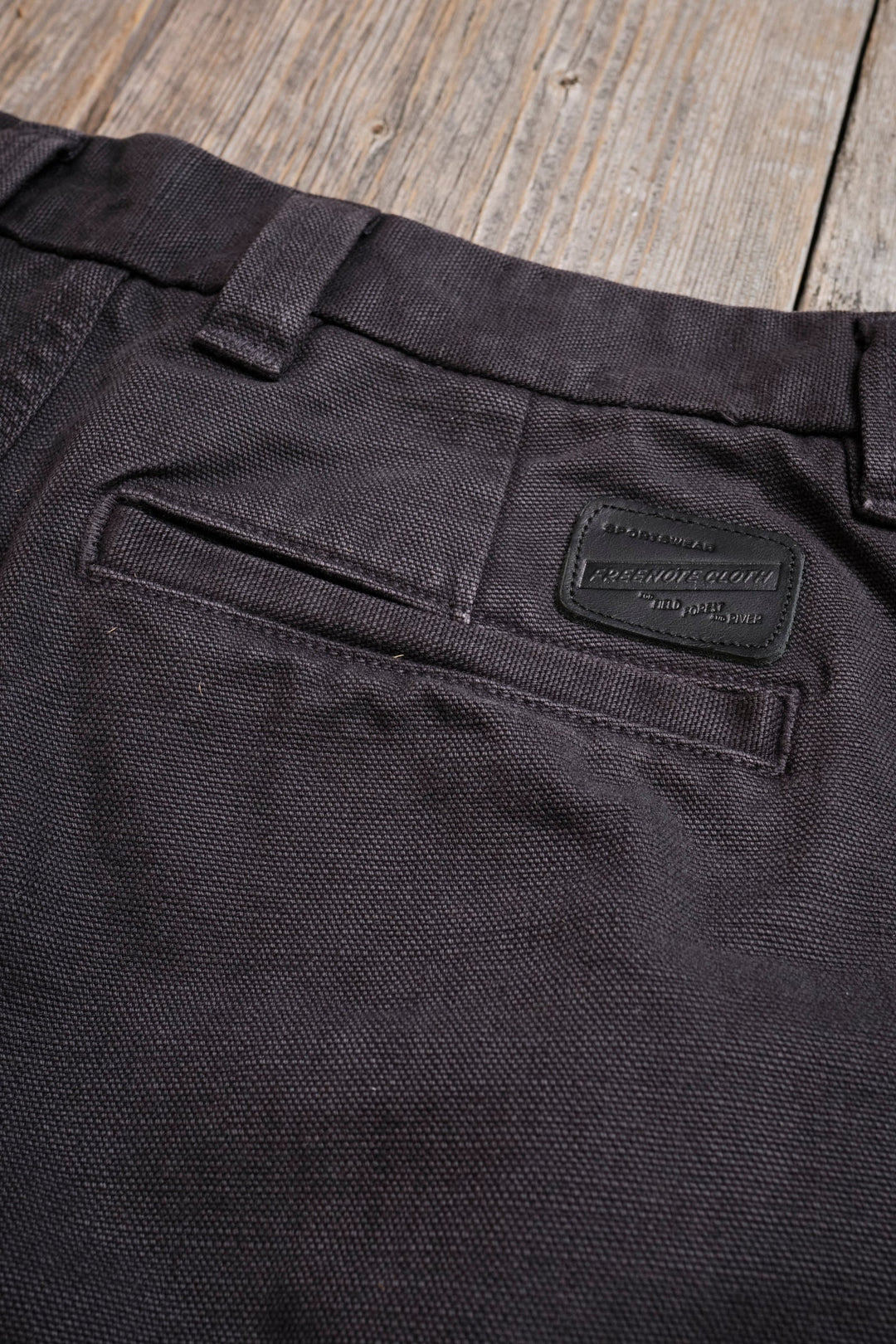Freenote Cloth Deck Pant 14 Ounce Slub - Black