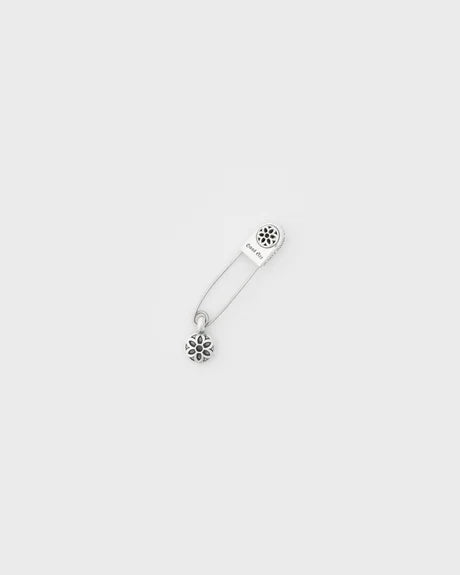 GOOD ART Safety Pin with Rosette Charm
