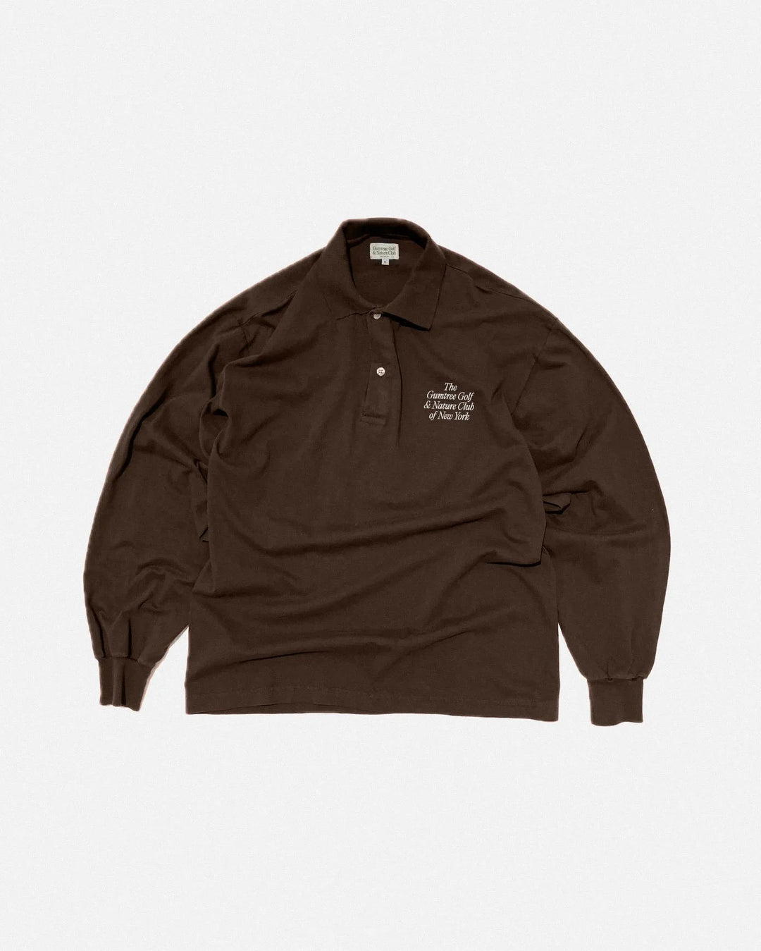 Gumtree Golf & Nature Club Studio Collection - L/S Polo in Brown