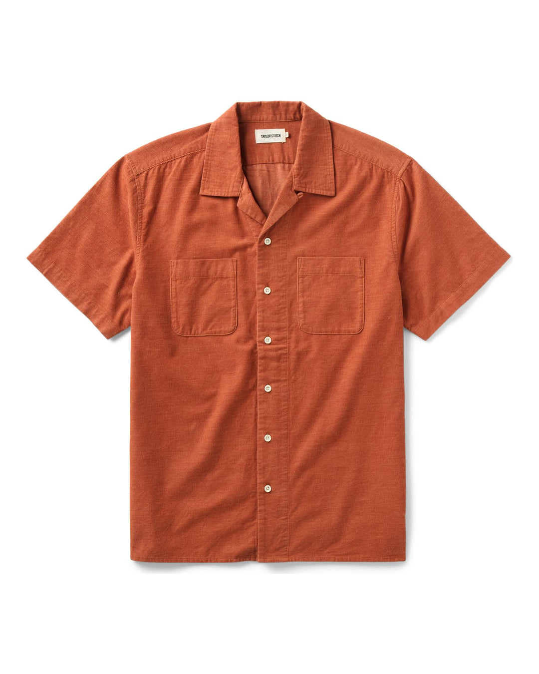 Taylor Stitch Conrad Shirt - Heather Chili Pincord