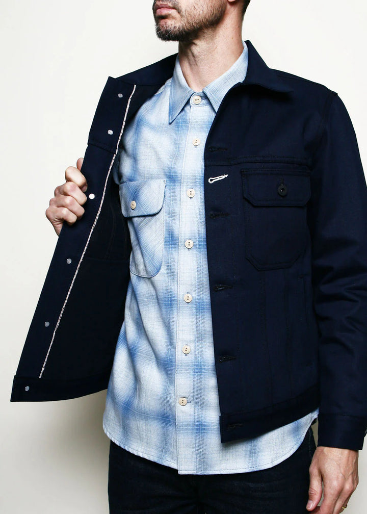 Rogue Territory Field Shirt - Sky Blue Shadow Plaid