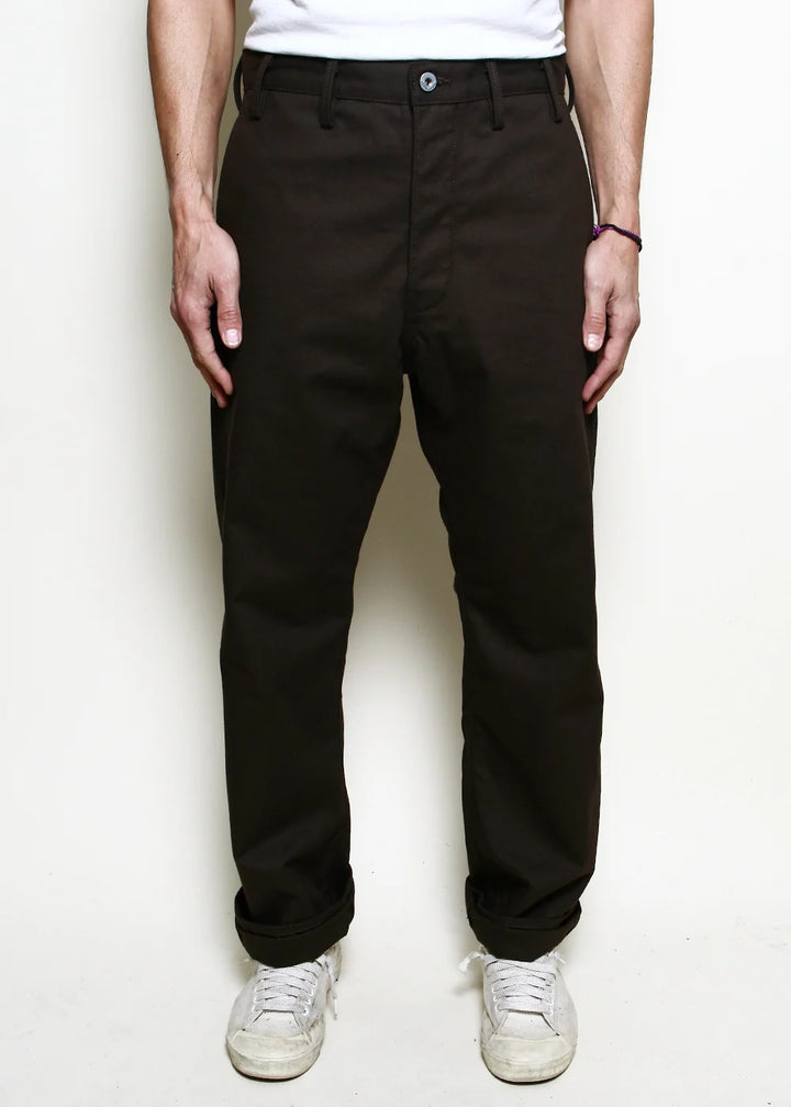 Rogue Territory Relaxed Trouser - Brown Selvedge Canvas