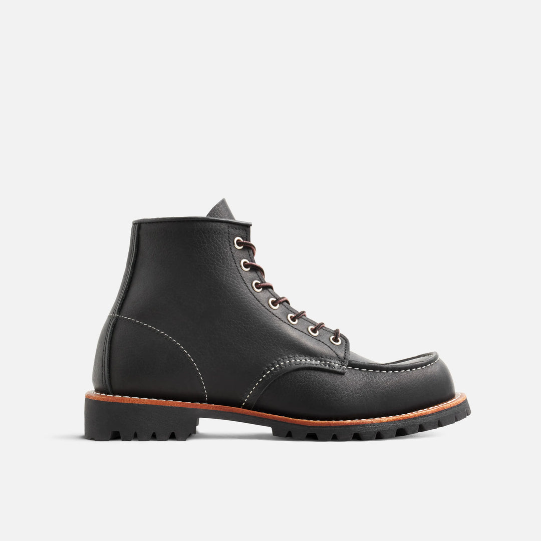 Red Wing Heritage Roughneck in Black Oil Slick Leather - Style 2949