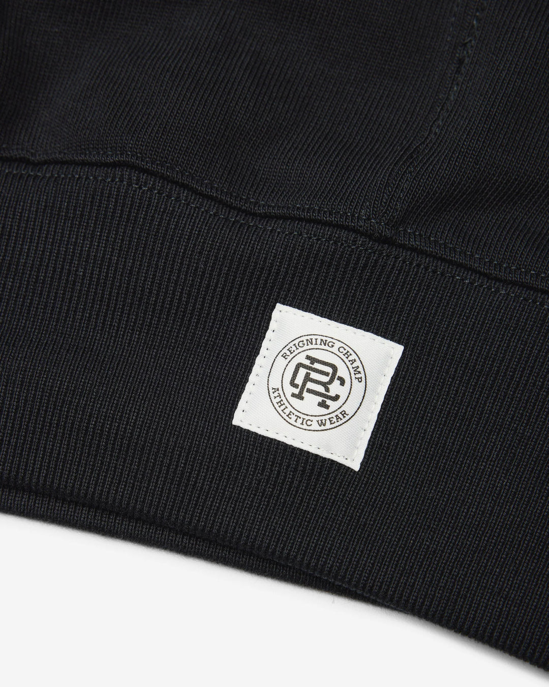 Reigning Champ Heavyweight Jersey Standard Hoodie - Black