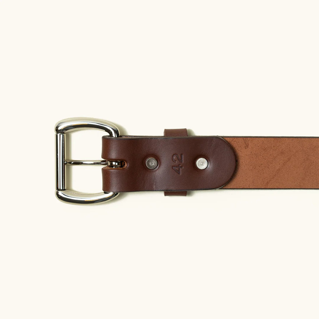 Tanner Goods Standard Belt - Cognac/Stainless