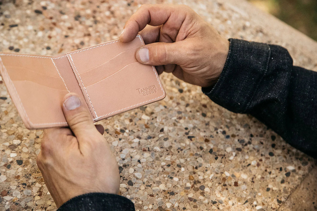 Tanner Goods Bifold Wallet - Natural