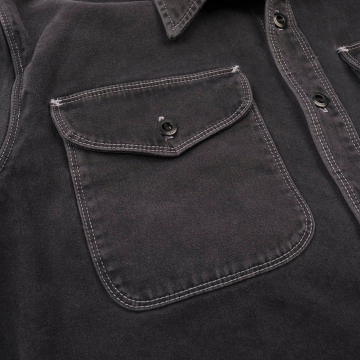 Freenote Cloth Utility Shirt - Charcoal