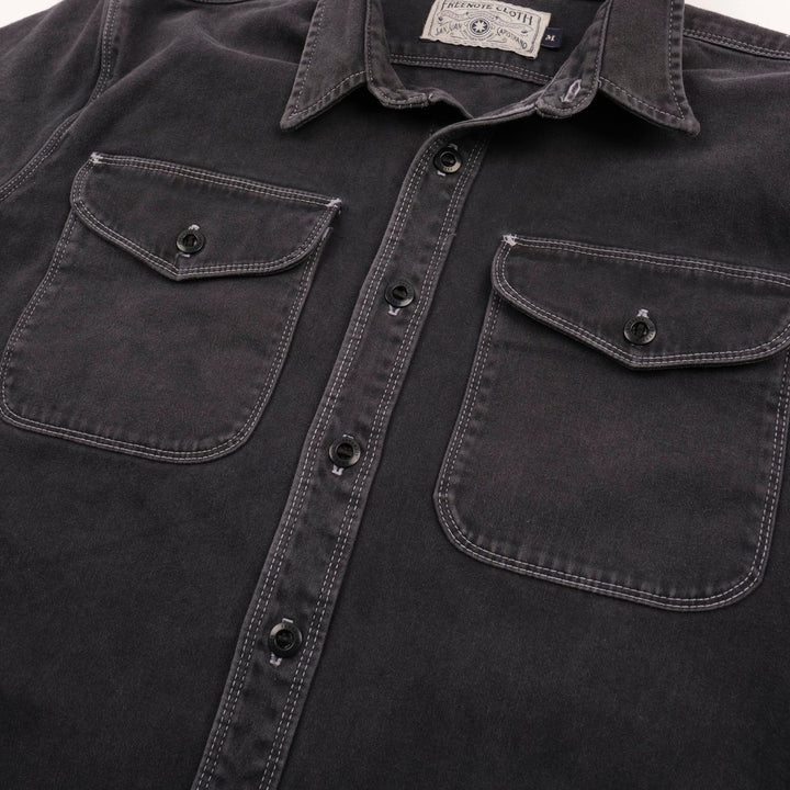 Freenote Cloth Utility Shirt - Charcoal