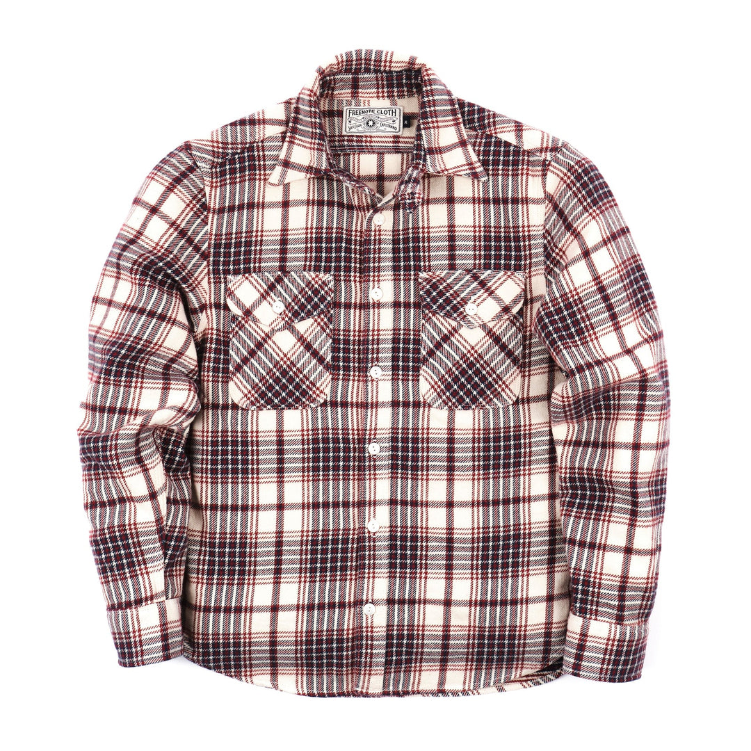 Freenote Cloth Wells - Alpine White Plaid