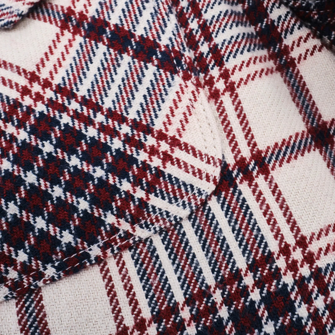 Freenote Cloth Wells - Alpine White Plaid