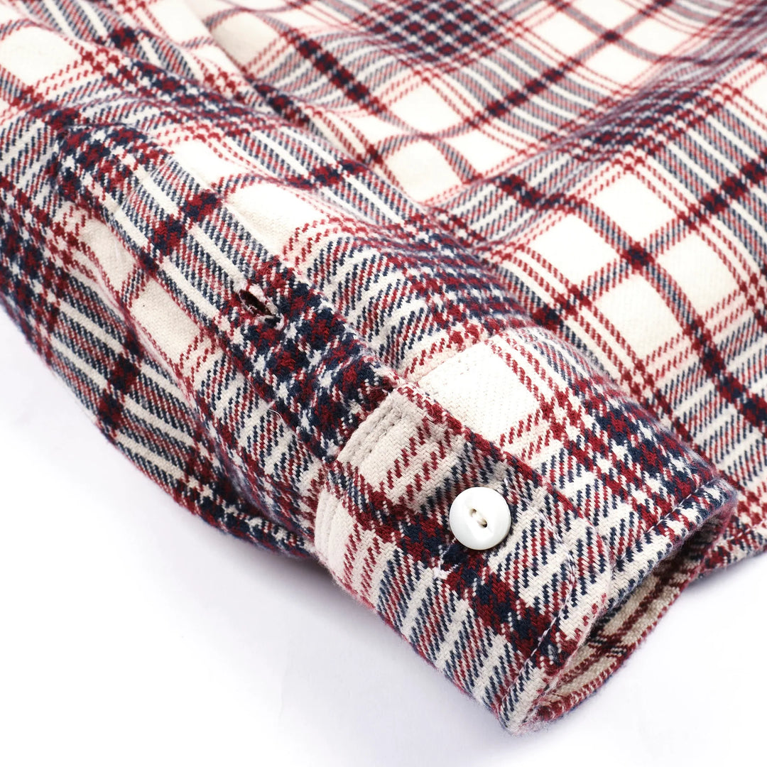 Freenote Cloth Wells - Alpine White Plaid