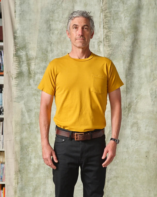 Tellason Pocket Tee - Gold