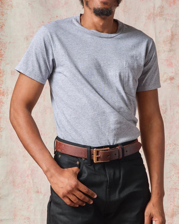 Tellason Pocket Tee - Heather Grey
