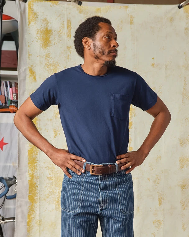 Tellason Pocket Tee - Navy