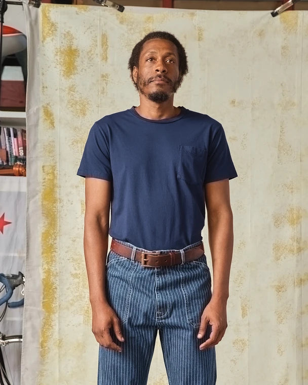 Tellason Pocket Tee - Navy