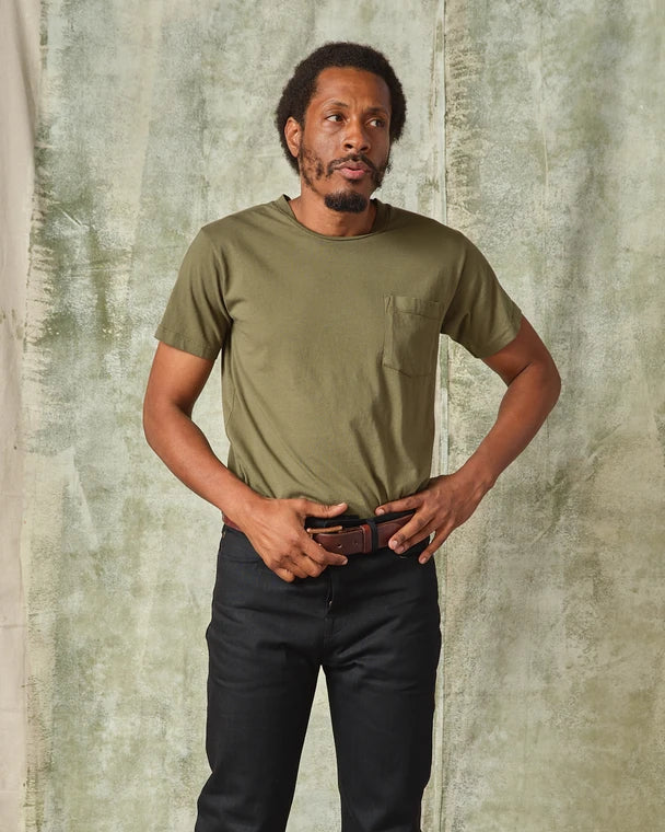 Tellason Pocket Tee - Olive