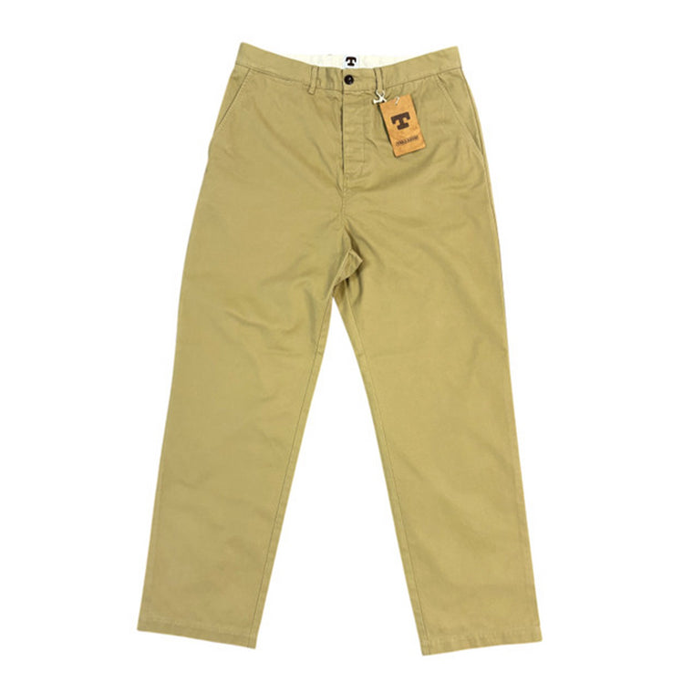 Tellason Wide Leg Chino - Khaki
