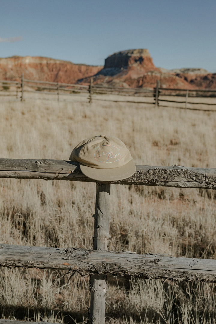 Wythe Chainstitched Canvas Ranch Hat - Khaki