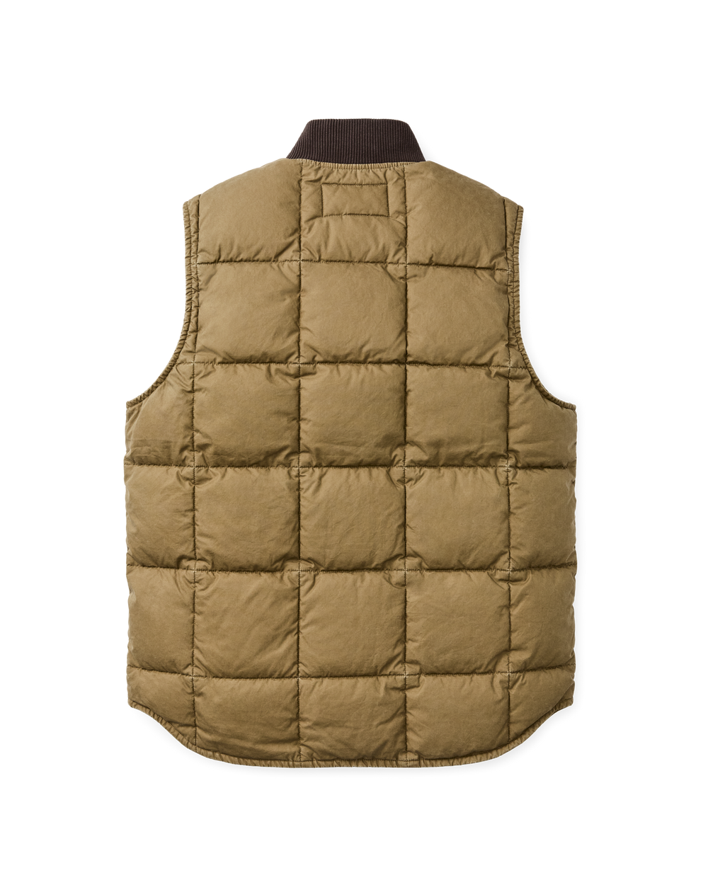 Filson - Heritage Cotton Down Vest in Light Brown